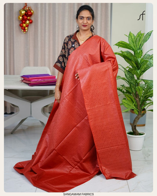 SEMI TUSSAR SILK SAREE