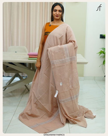 MULL CHANDERI SILK SAREE