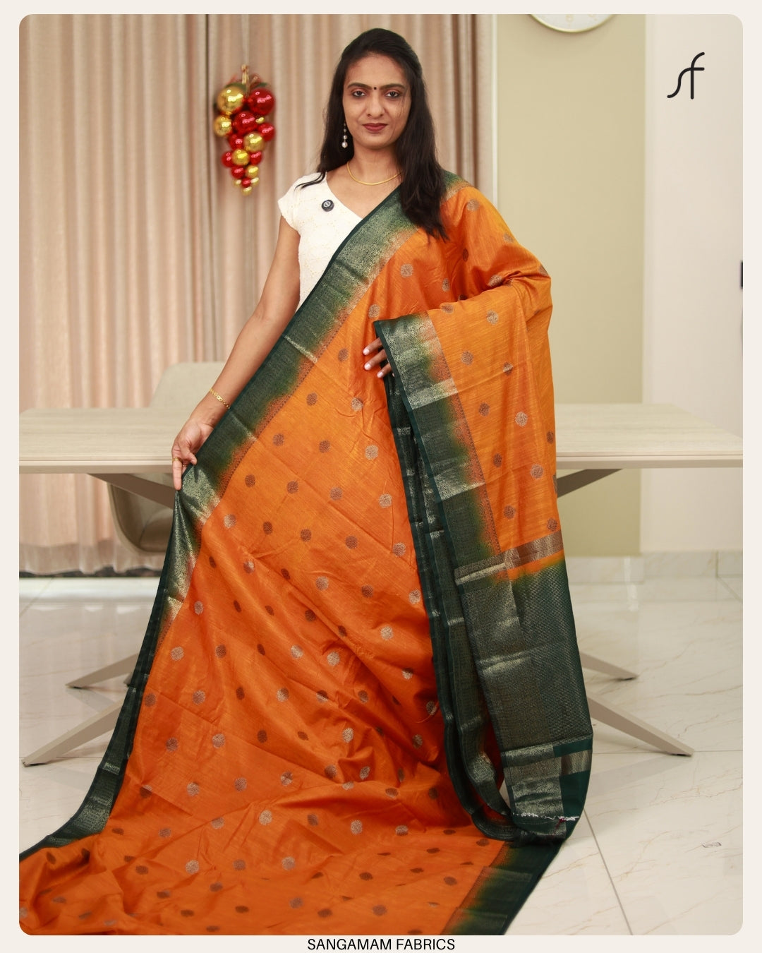 SEMI JUTE BANARASI SAREE