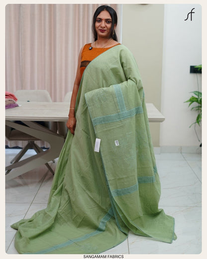 MULL CHANDERI SILK SAREE