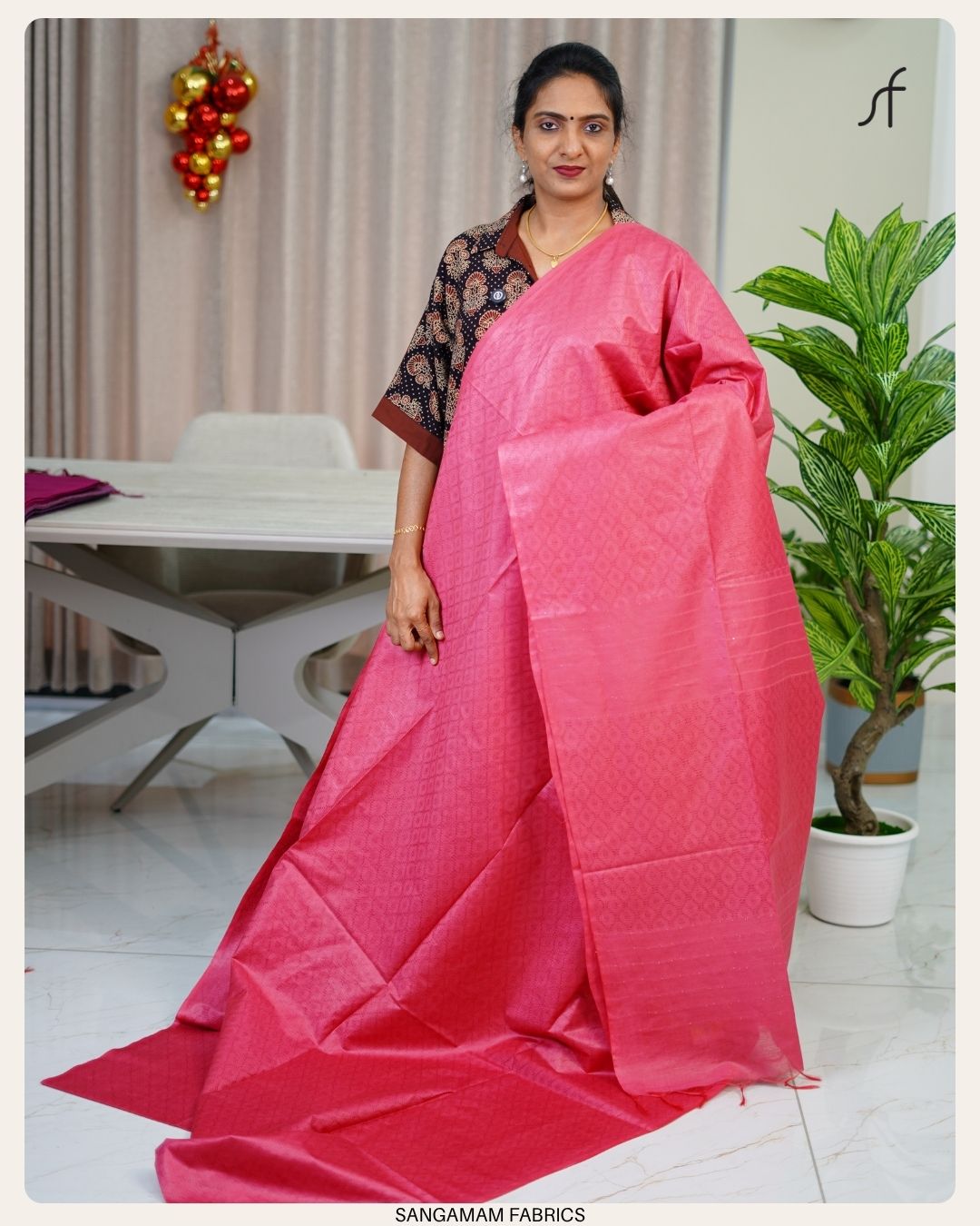 SEMI TUSSAR SILK SAREE