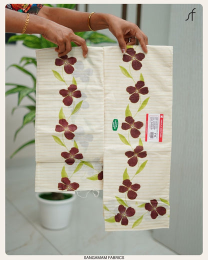 FLORAL PRINTED SET MUNDU