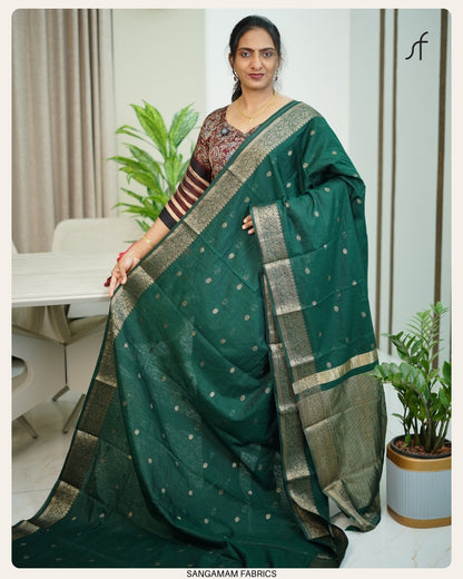 SEMI JUTE SAREE