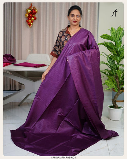SEMI TUSSAR SILK SAREE