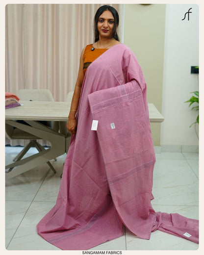 MULL CHANDERI SILK SAREE