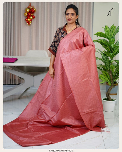 SEMI TUSSAR SILK SAREE