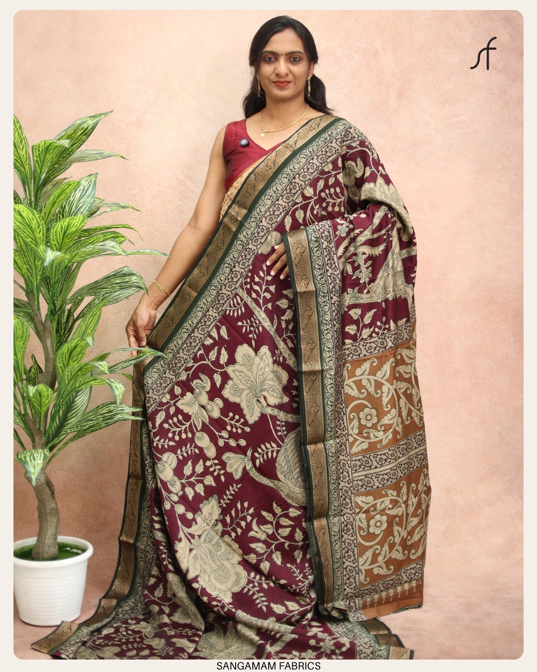 SEMI MAHESWARI SILK SAREE