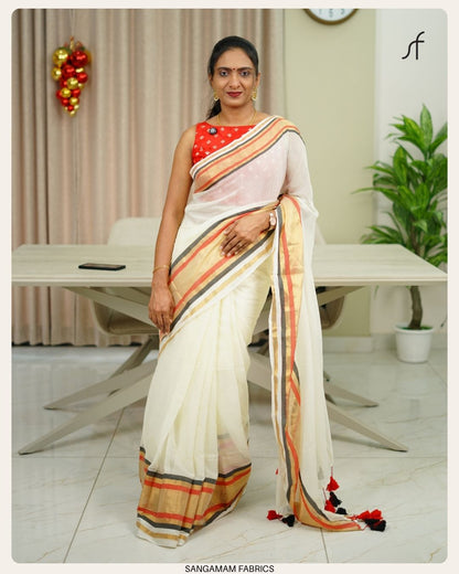 MULL COTTON SAREE