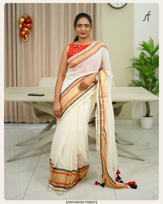 MULL COTTON SAREE