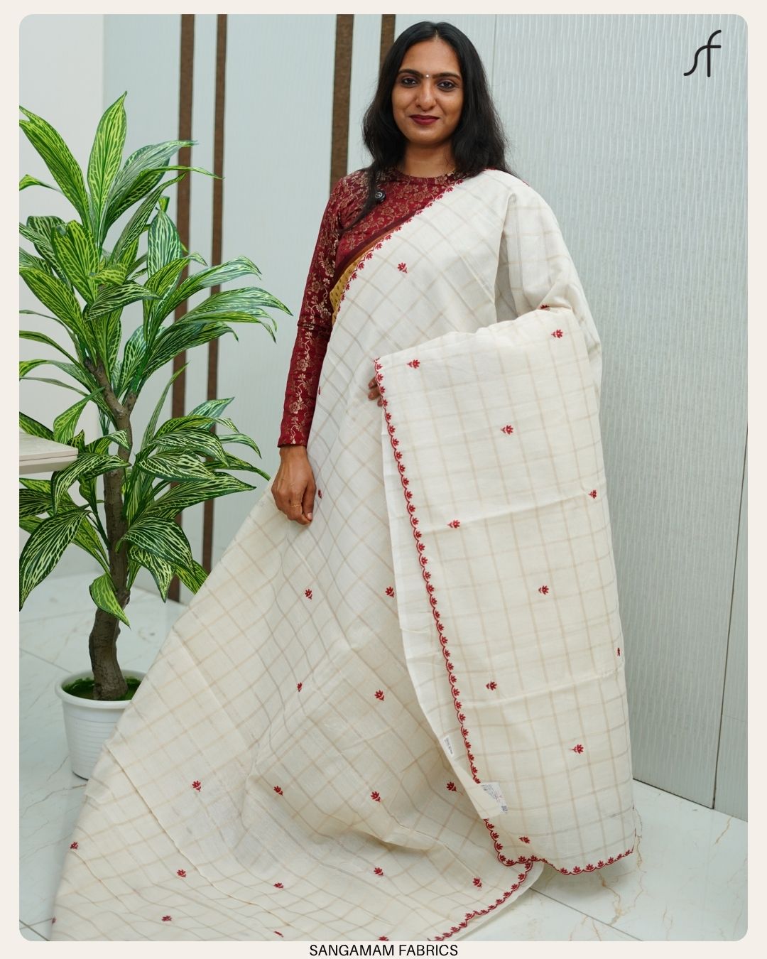 MULL CHANDERI SILK SAREE