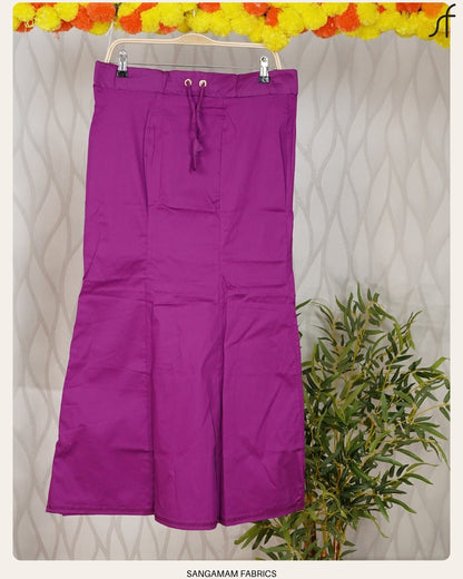 STRETCHABLE COTTON LYCRA UNDERSKIRT