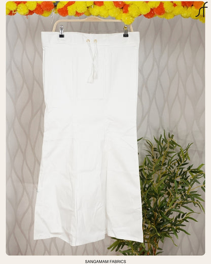 STRETCHABLE COTTON LYCRA UNDERSKIRT