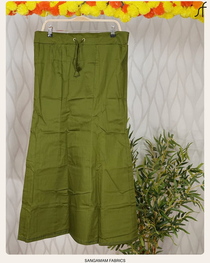 STRETCHABLE COTTON LYCRA UNDERSKIRT