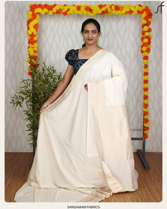 SEMI BANARASI SAREE