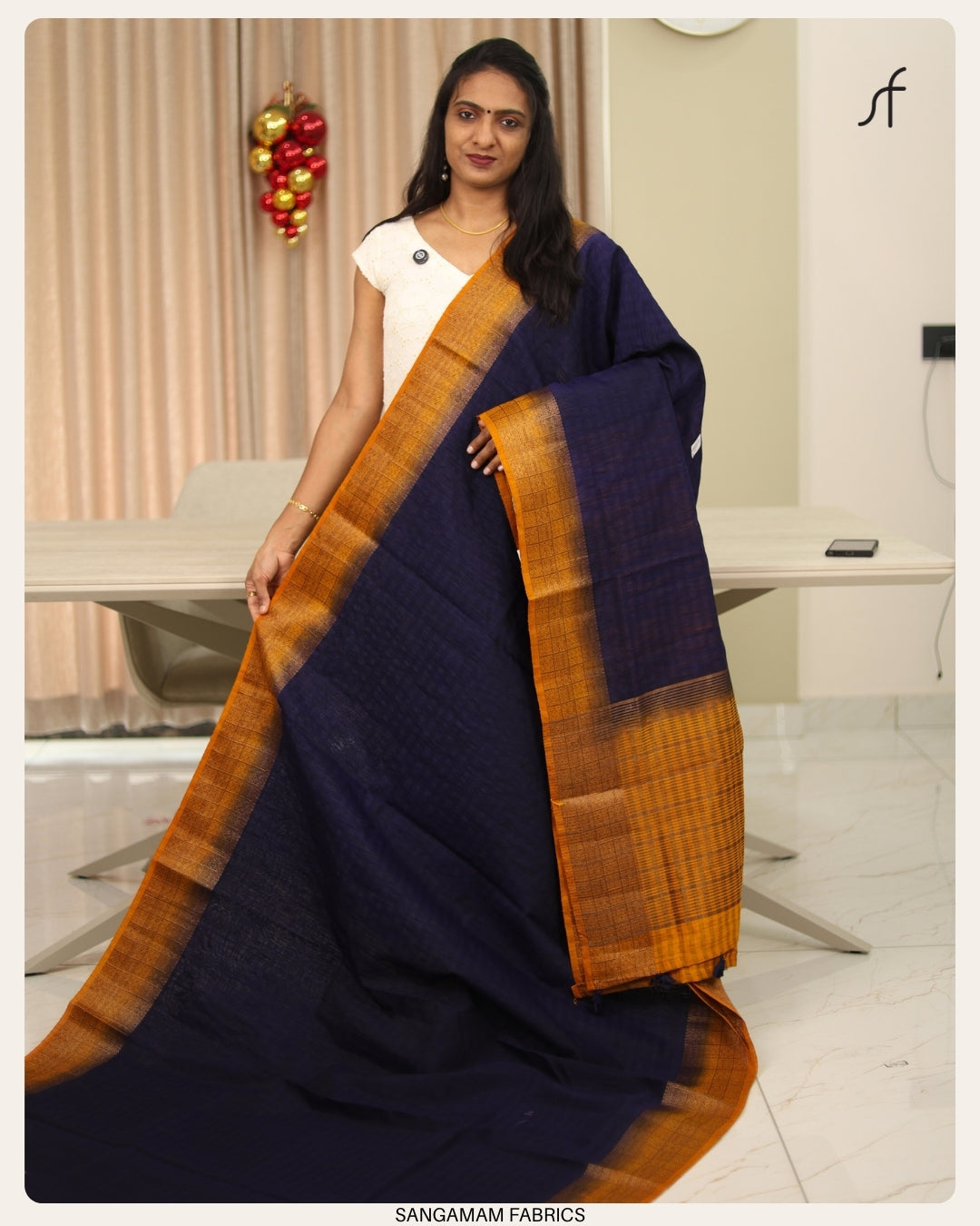 SEMI JUTE BANARASI SAREE