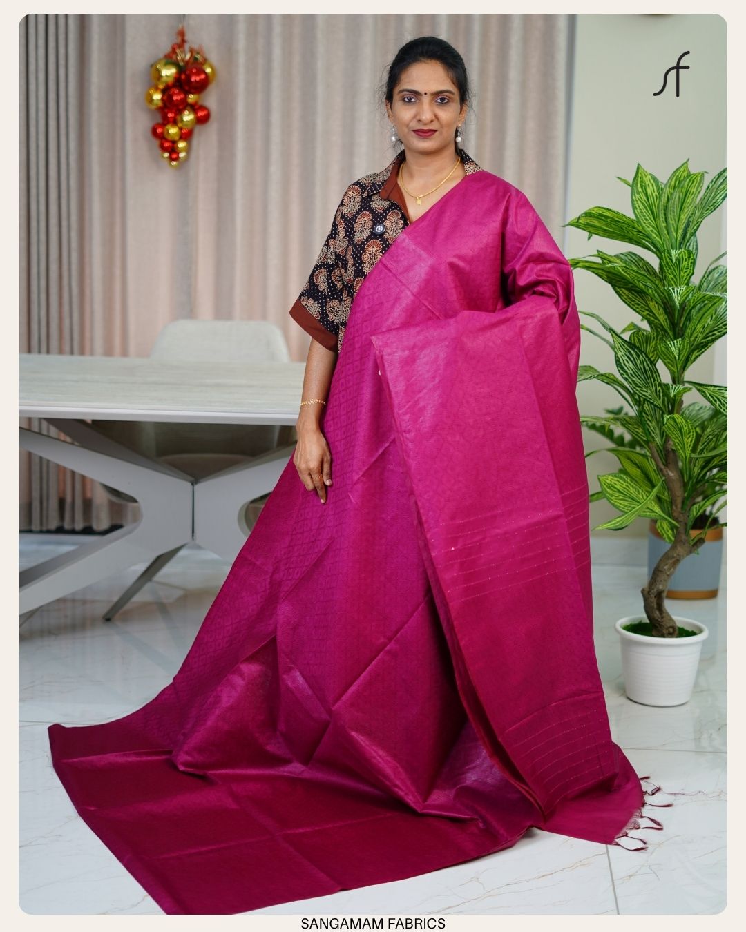 SEMI TUSSAR SILK SAREE