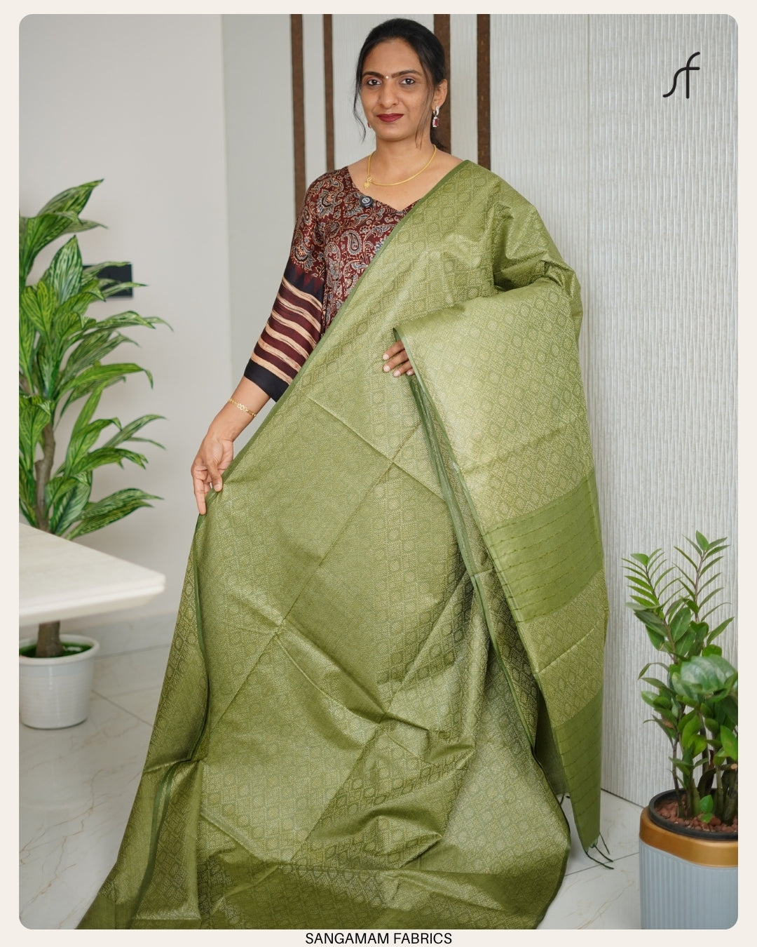 BHAGALPURI SEMI TUSSAR SILK SAREE