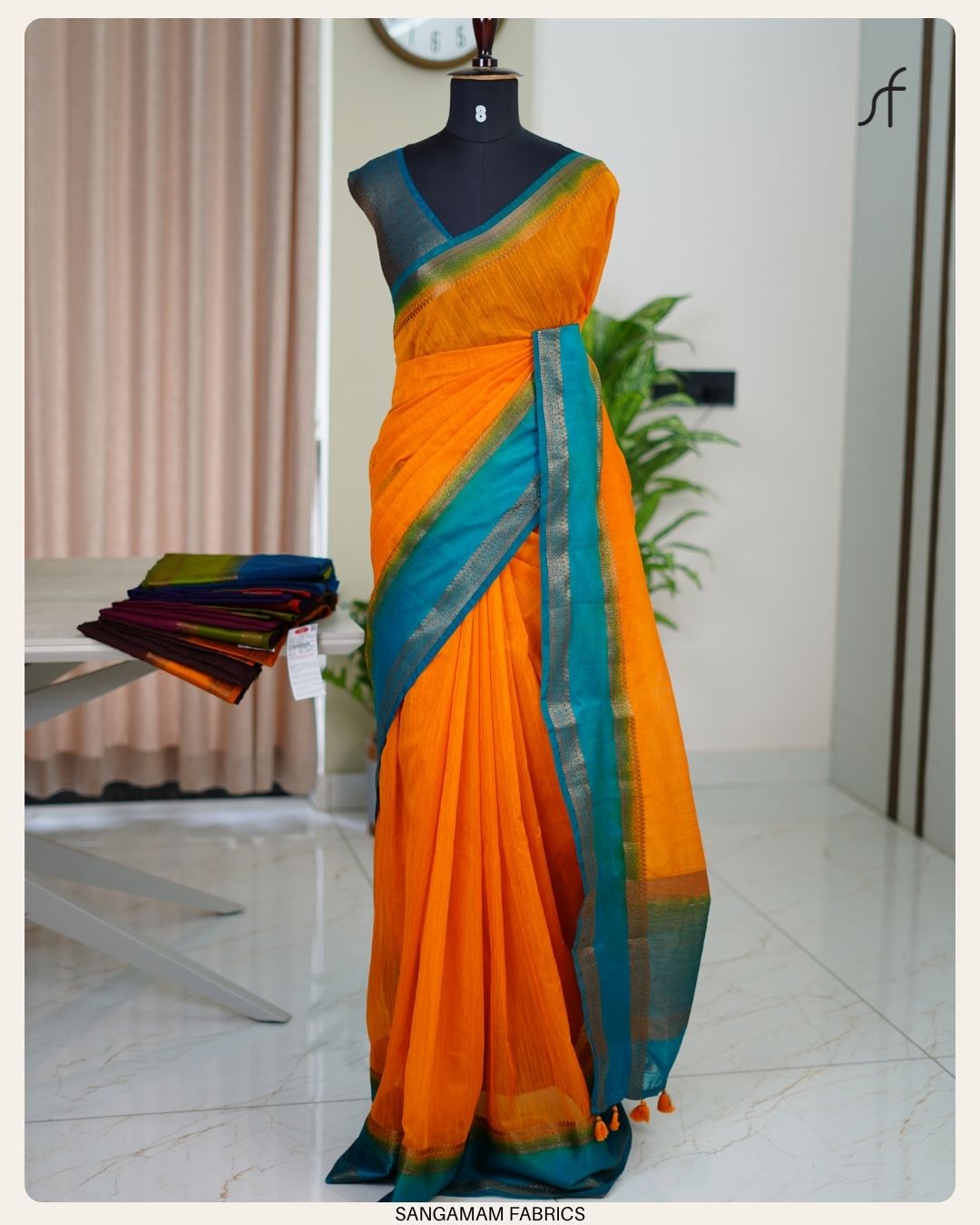 SEMI JUTE SAREE