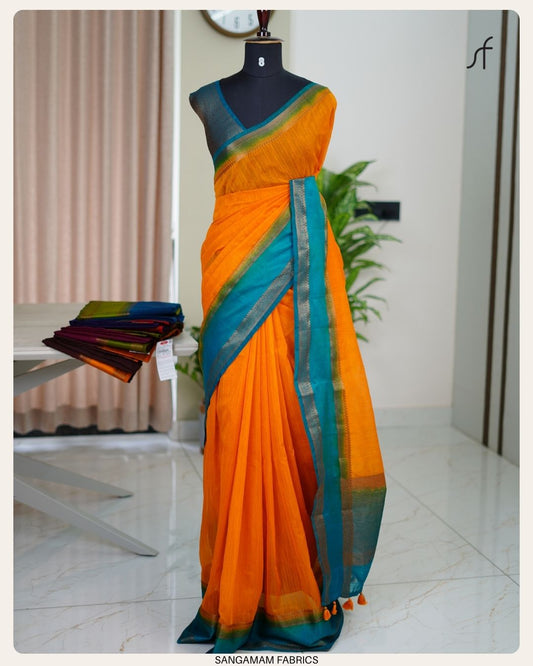 SEMI JUTE SAREE