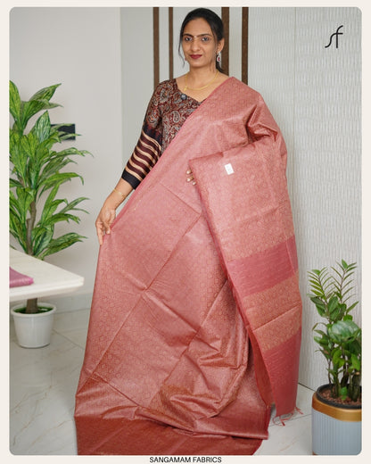 BHAGALPURI SEMI TUSSAR SILK SAREE