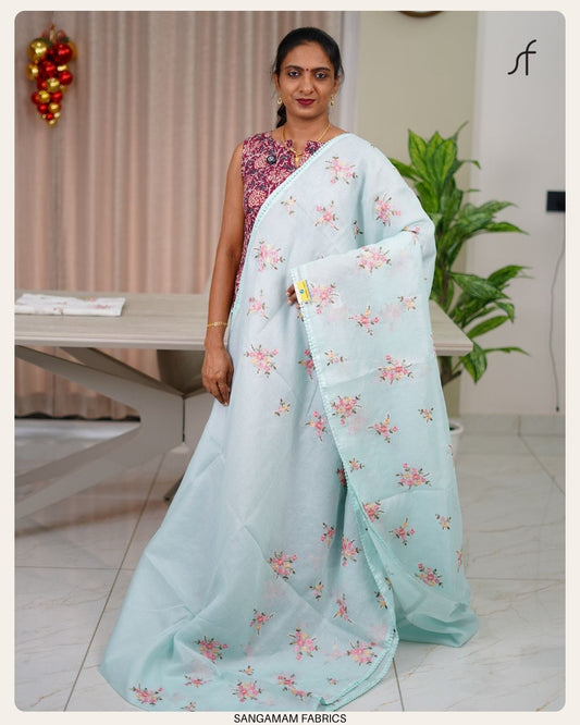 SILKY COTTA SAREE