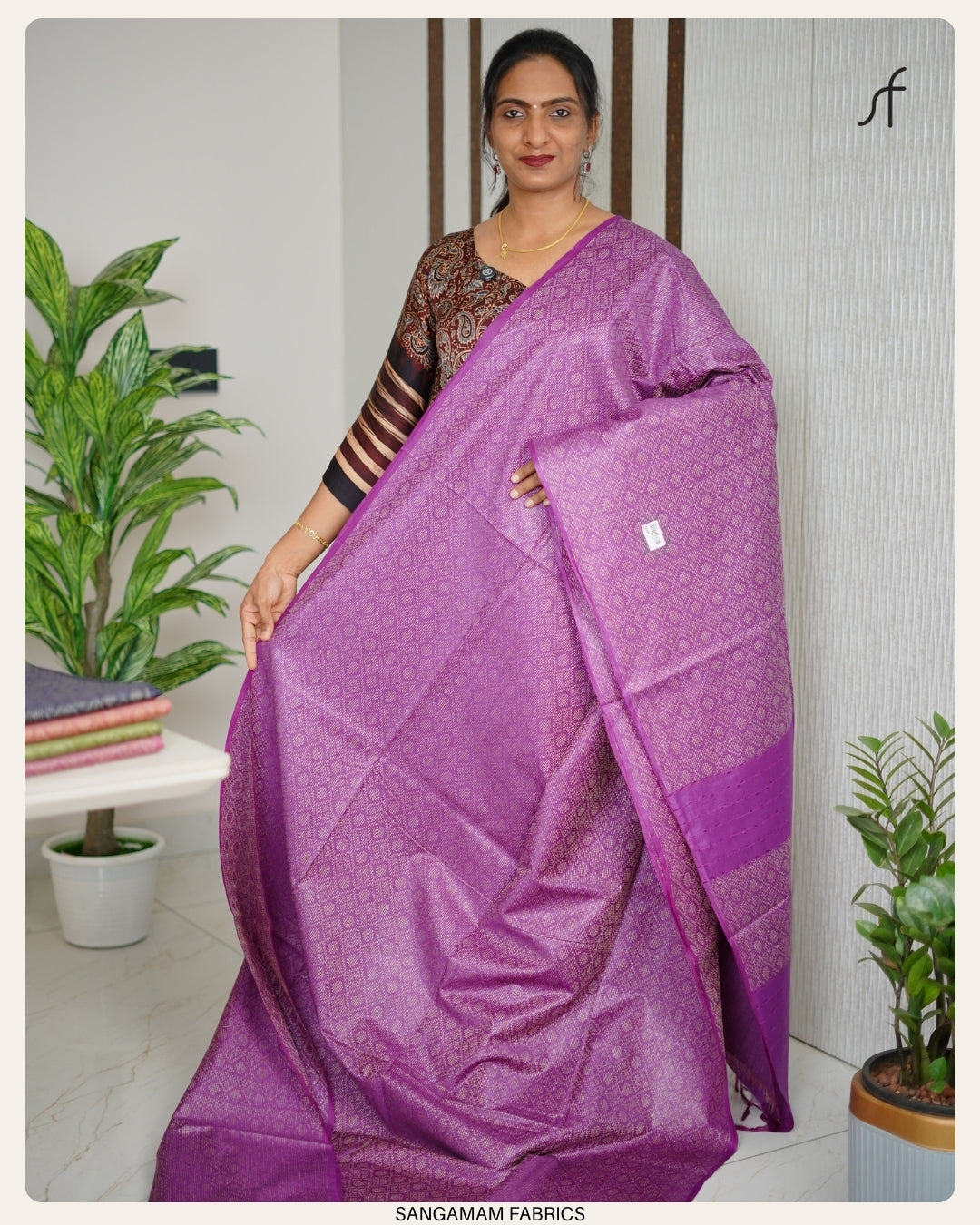 BHAGALPURI SEMI TUSSAR SILK SAREE