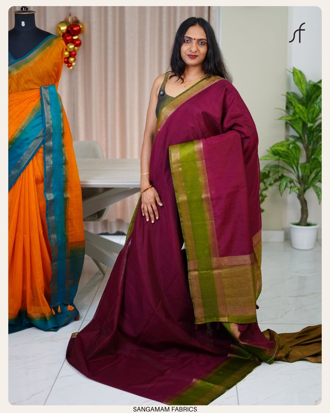 SEMI JUTE SAREE