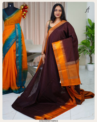SEMI JUTE SAREE