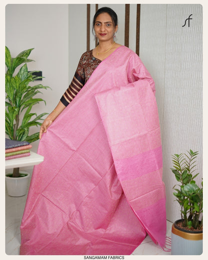 BHAGALPURI SEMI TUSSAR SILK SAREE