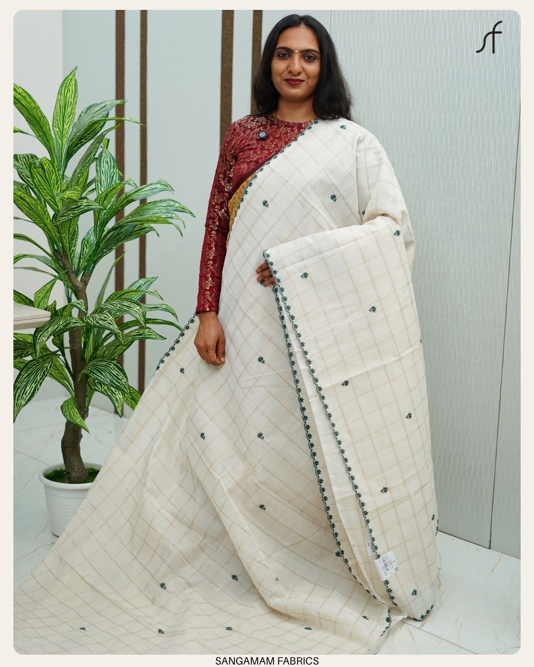 MULL CHANDERI SILK SAREE
