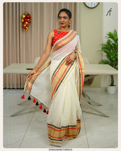 MULL COTTON SAREE