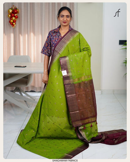 SEMI JUTE SAREE