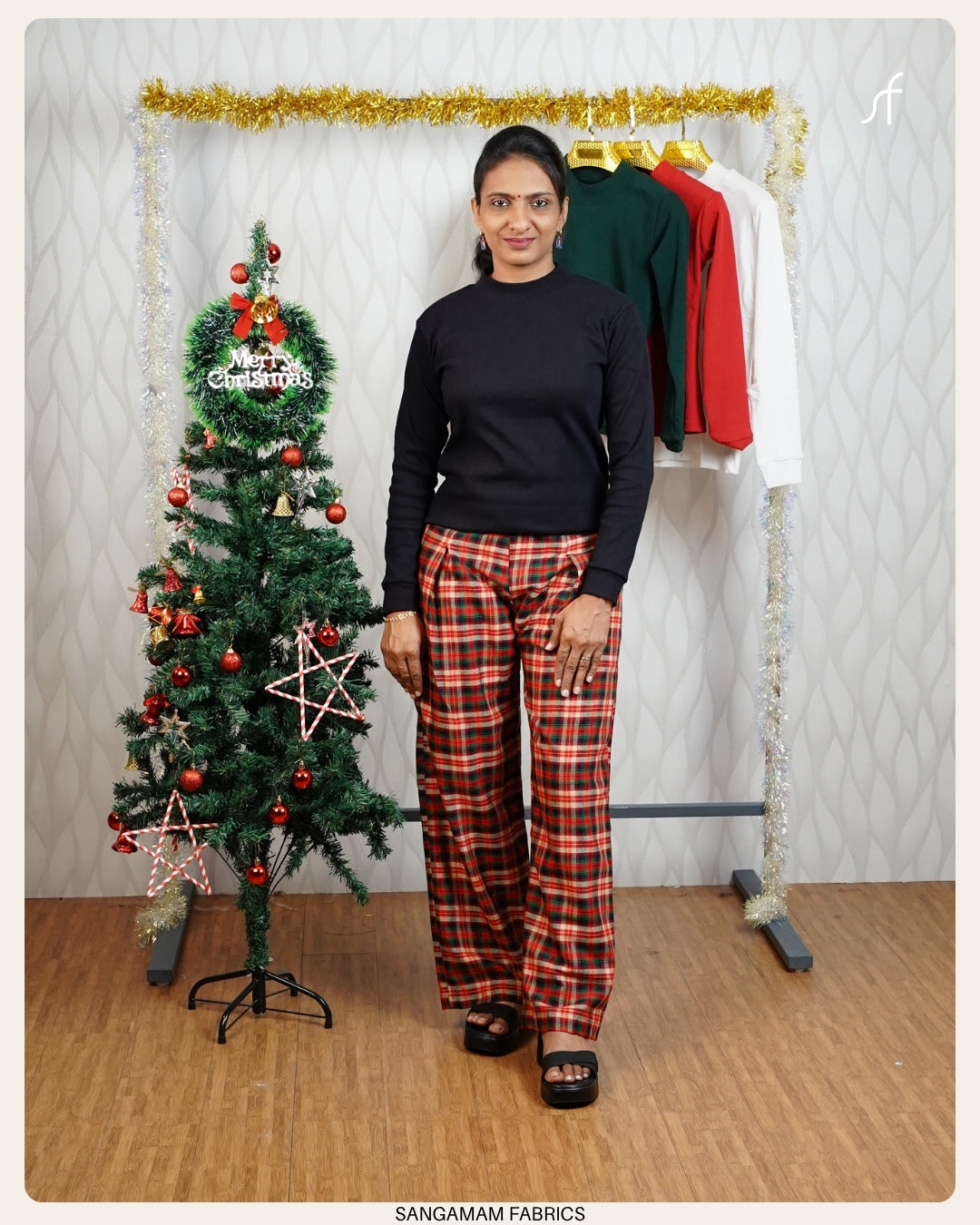 CHRISTMAS CHECK PANT