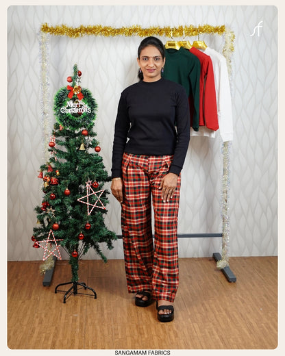 CHRISTMAS CHECK PANT
