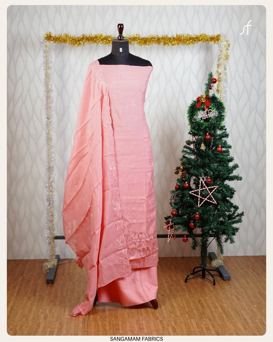 MALAI CHANDERI SALWAR SUIT