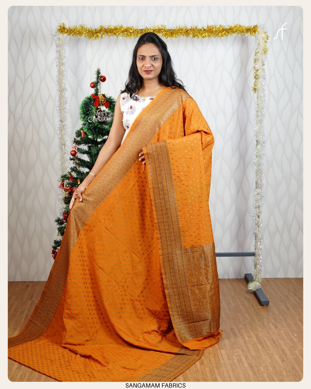 SEMI BANARASI SAREE