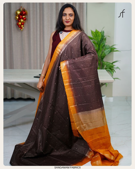 GEORGETTE BANARASI SAREE