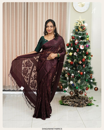 Brazo Georgette Saree