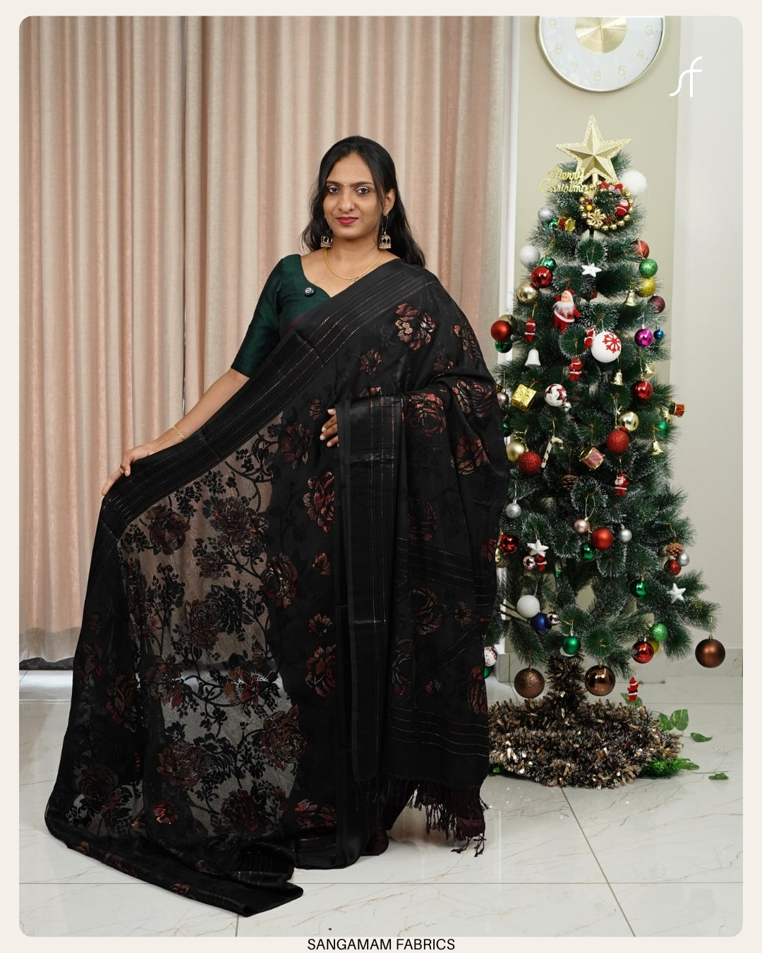 Brazo Georgette Saree