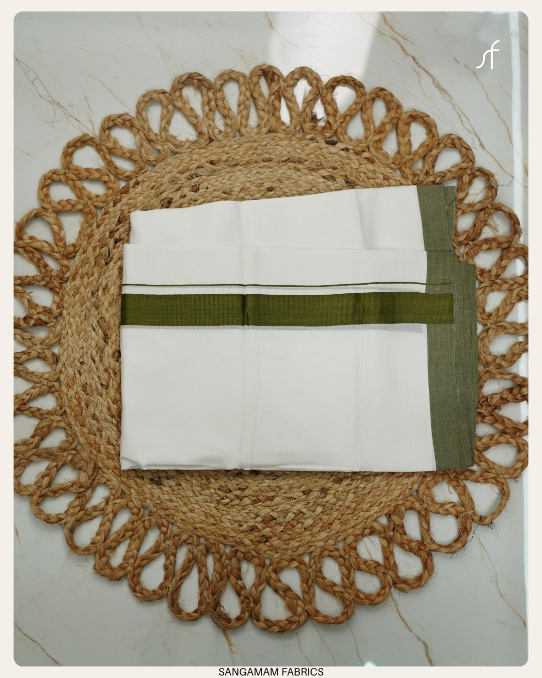 COTTON WHITE DOUBLE MUNDU