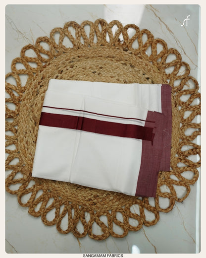 COTTON WHITE DOUBLE MUNDU