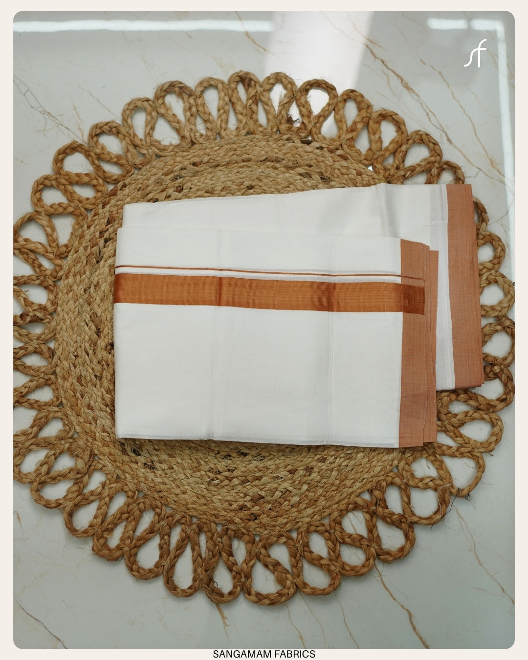 COTTON WHITE DOUBLE MUNDU