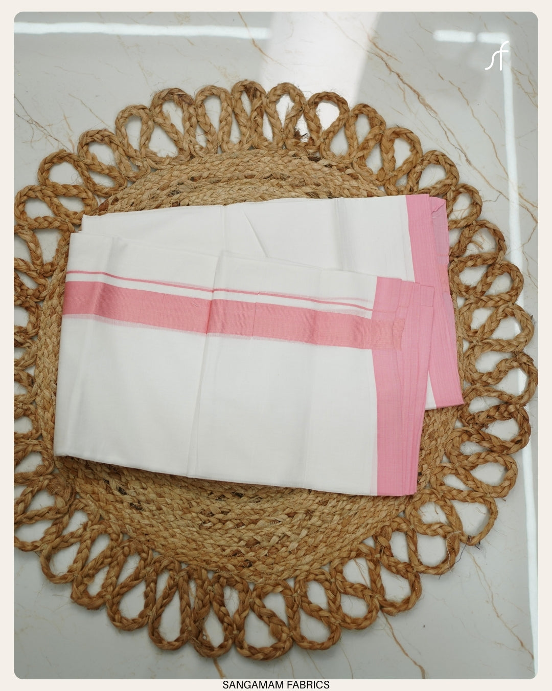 COTTON WHITE DOUBLE MUNDU