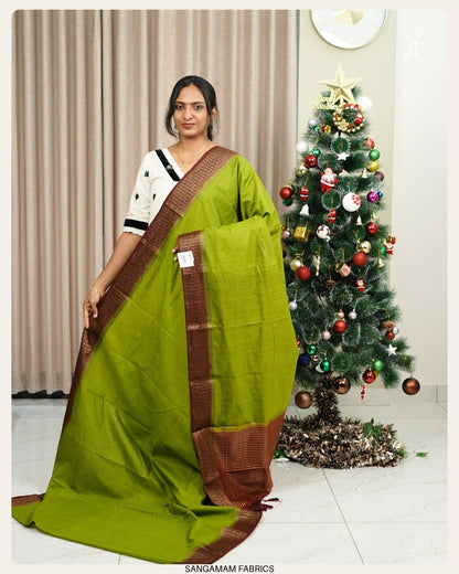 BANARASI SEMI JUTE  SAREE