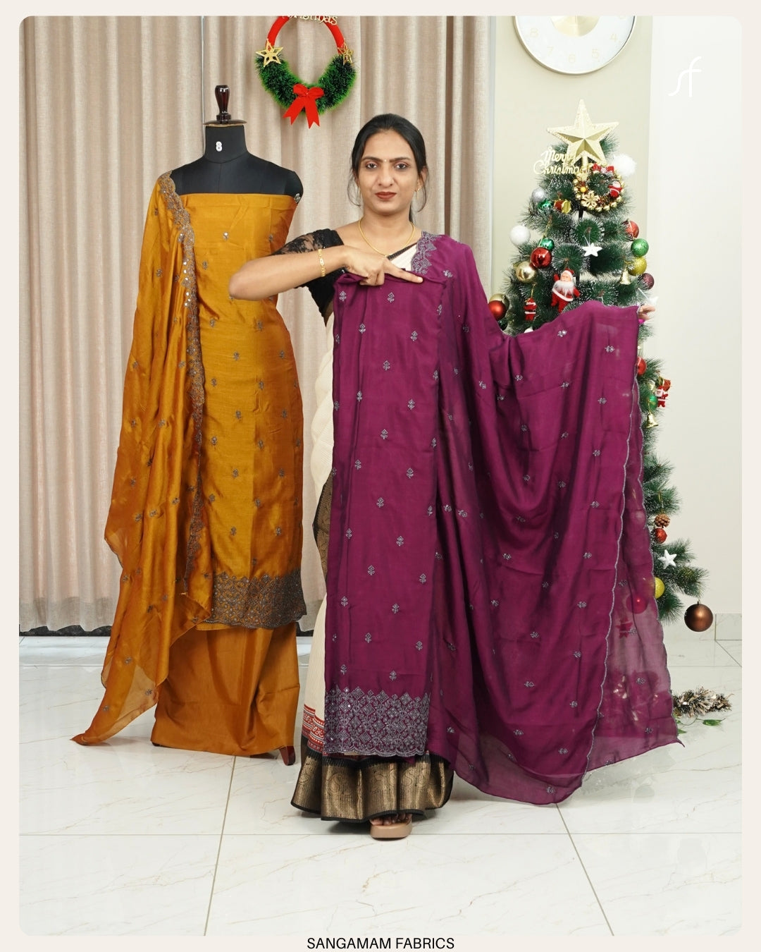 VICHITRA SILK  SALWAR SUIT