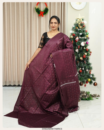 SEMI TUSSAR SILK SAREE