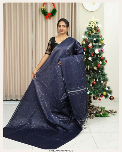 SEMI TUSSAR SILK SAREE