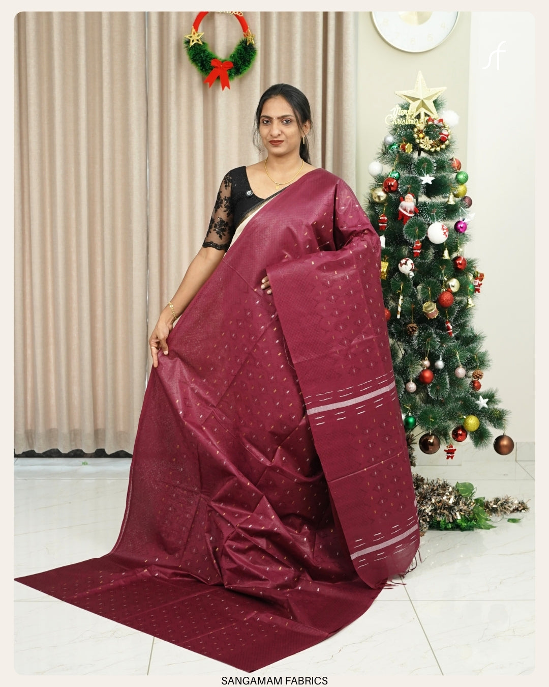 SEMI TUSSAR SILK SAREE