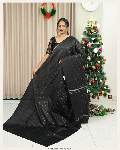SEMI TUSSAR SILK SAREE
