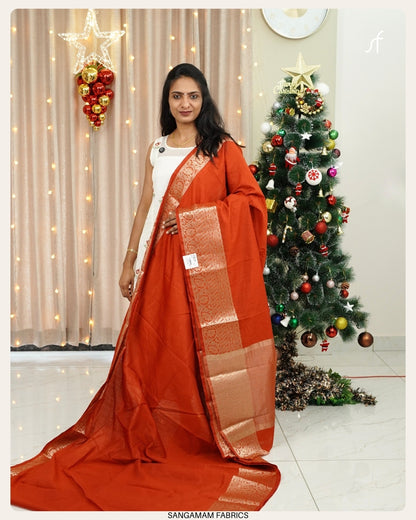 SEMI JUTE BANARASI SAREE